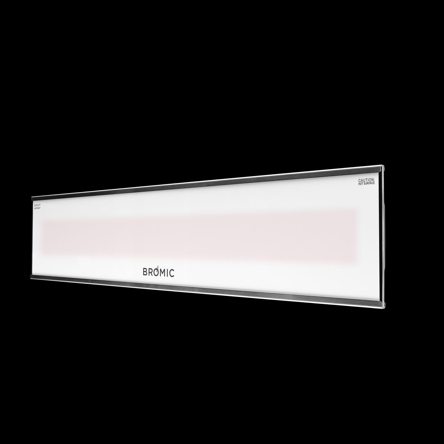 Bromic Heating Platinum Smart-Heat Series II 50-Inch 3400W 11,600 BTU 240V Electric Patio Heater - White - BH0320008