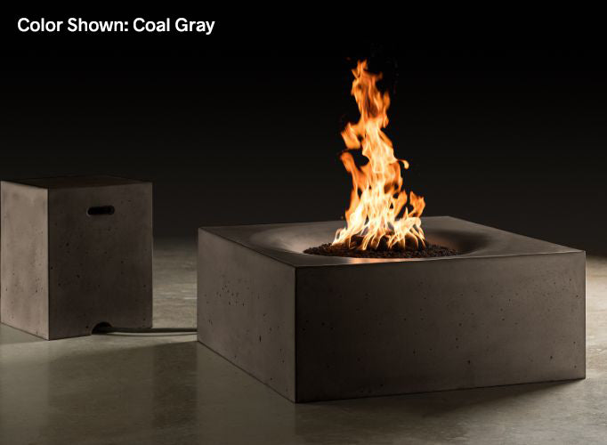 Slick Rock Concrete - Horizon Series 36-Inch Square Fire Table KHF36