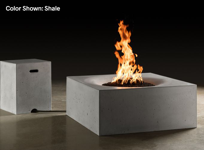 Slick Rock Concrete - Horizon Series 36-Inch Square Fire Table KHF36