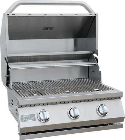 KoKoMo 26-Inch Built in 3 Burner Gas Grill