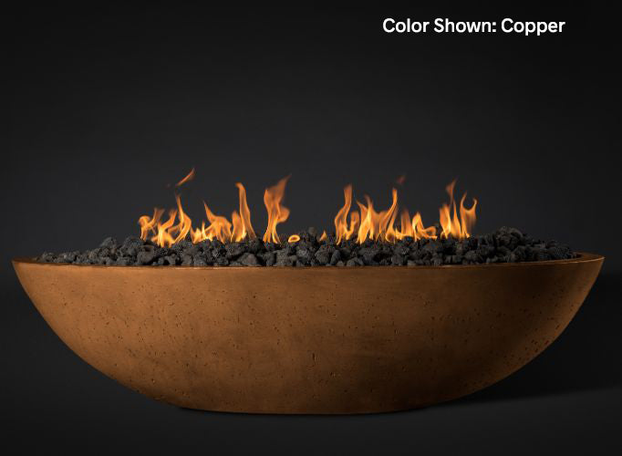 Slick Rock Concrete - Oasis Series 60-Inch Oval Fire Bowl KOF60