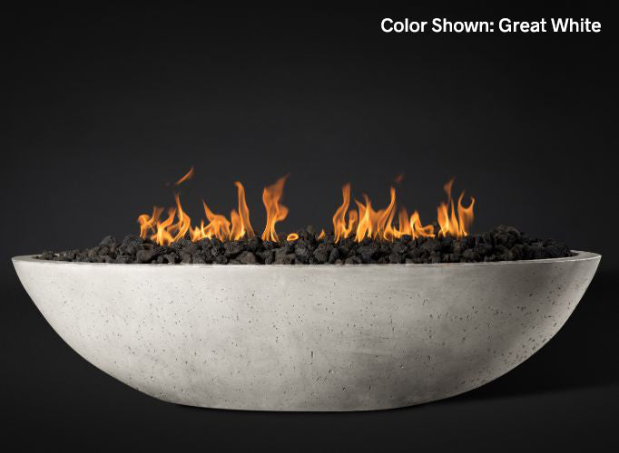 Slick Rock Concrete - Oasis Series 60-Inch Oval Fire Bowl KOF60