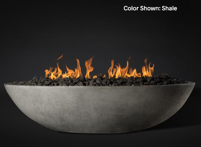 Slick Rock Concrete - Oasis Series 60-Inch Oval Fire Bowl KOF60