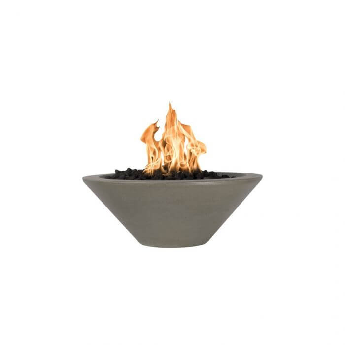 Cazo 24-Inch Round Concrete Fire Bowl