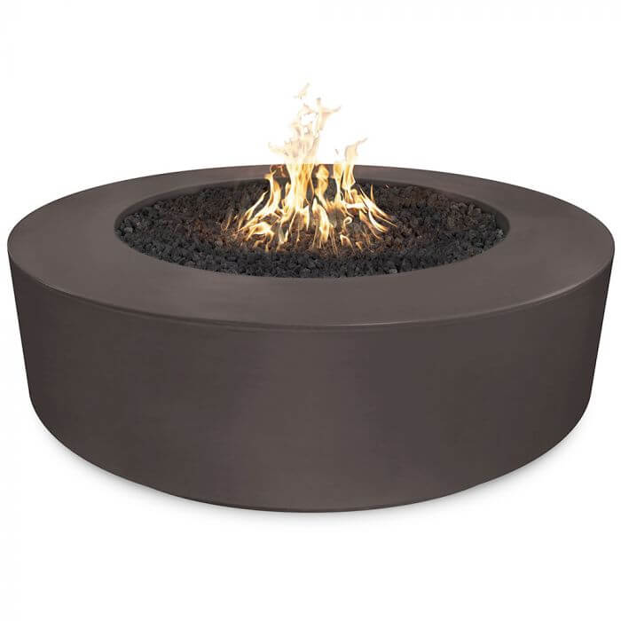 54" Florence Concrete Fire Pit - 20" Tall