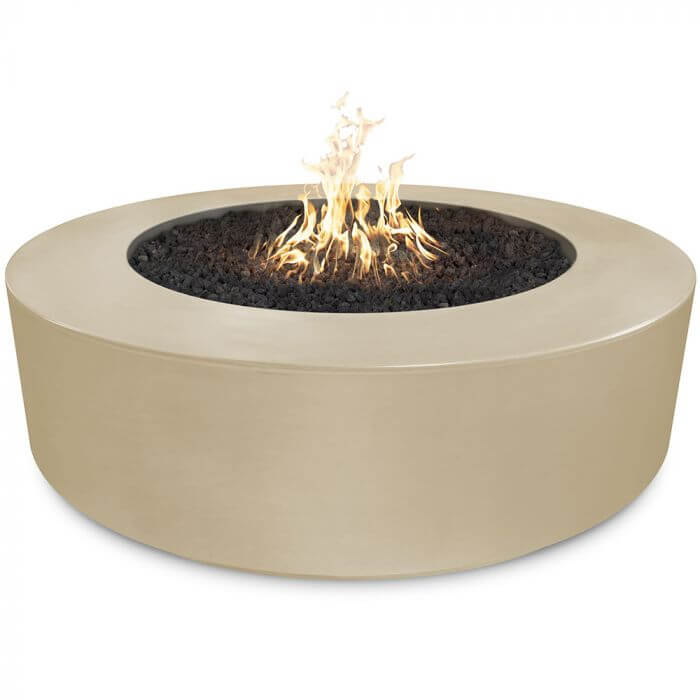 72" Florence Concrete Fire Pit - 20" Tall - OPT-FL72