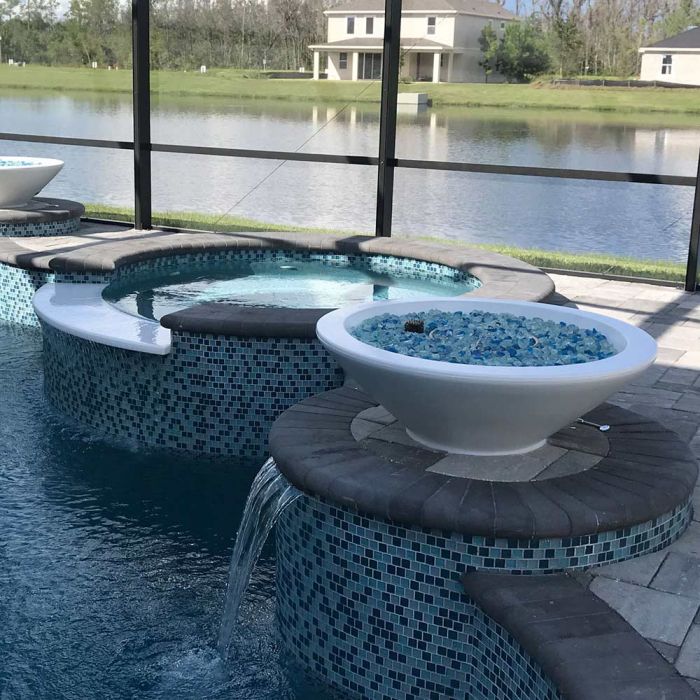 Cazo 24-Inch Powder Coated Fire Bowl