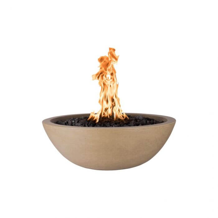 Sedona 33-Inch Concrete Round Fire Bowl
