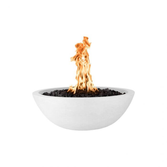 Sedona 33-Inch Concrete Round Fire Bowl