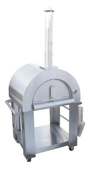 KoKoMo 32-Inch Wood Fired Stainless Steel Pizza Oven