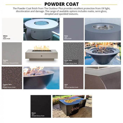Cazo 36-Inch Powder Coated Fire Bowl